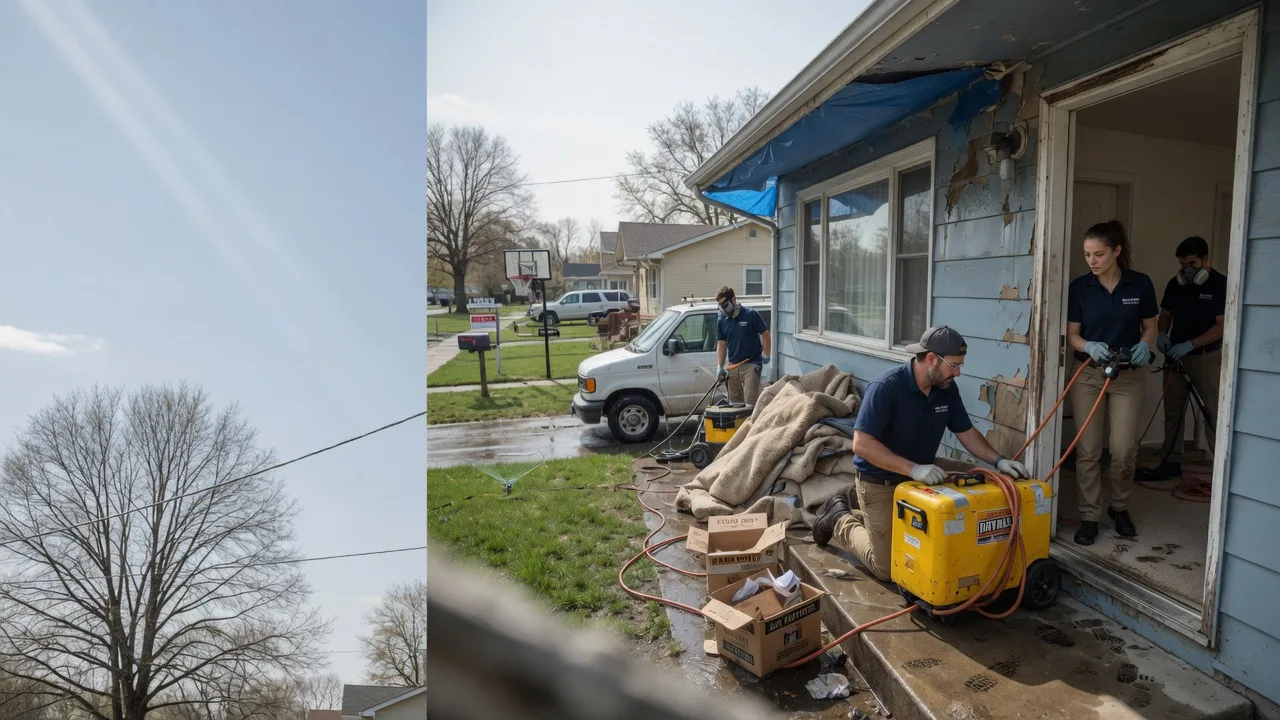 Basement Flood Cleanup in Dickerson Run, PA near me